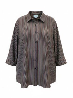 Liz & Me women’s button-front blouse, size 3X (26/28)